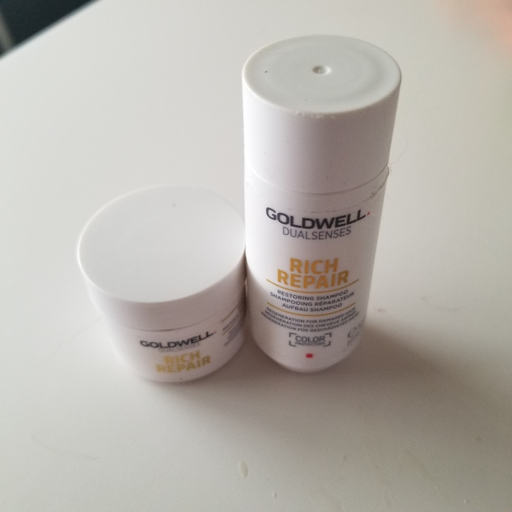 Goldwell Dualsenses Rich Repair Shampoo and 60 Sec Treatment